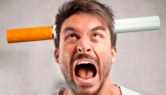 Mehe ärrituvus suitsetamisest loobumisel